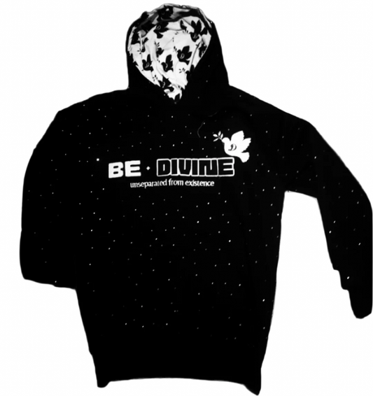 Black/White Hoodie